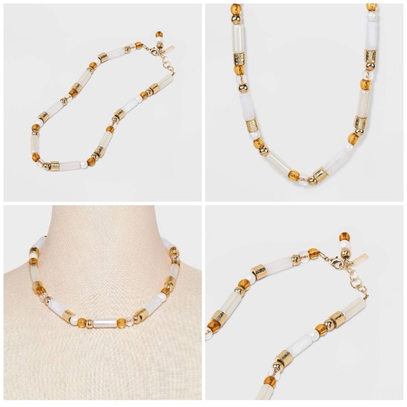 BaubleBar Jewelry - NWT! SUGARFIX by BaubleBar Beaded Statement Necklace